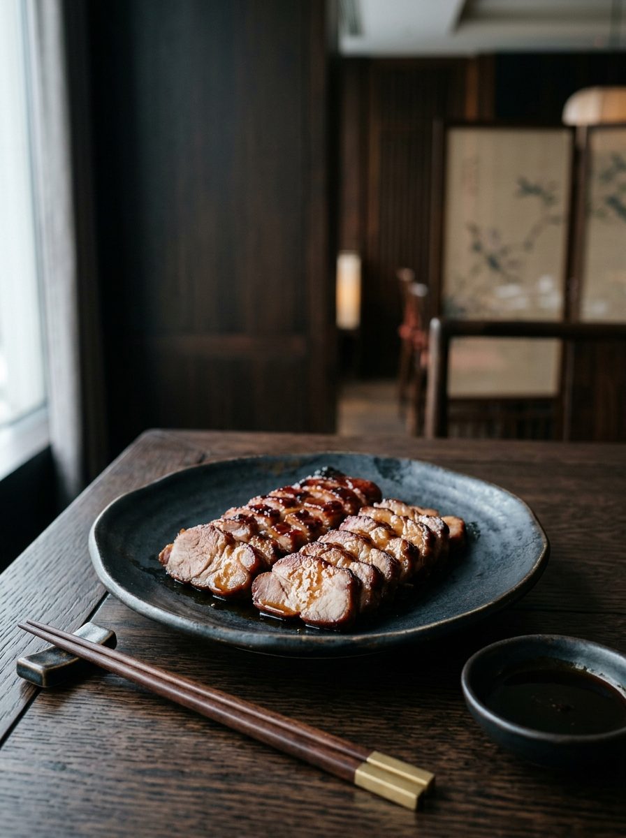 Original ClouChef poster: Honey Char Siu