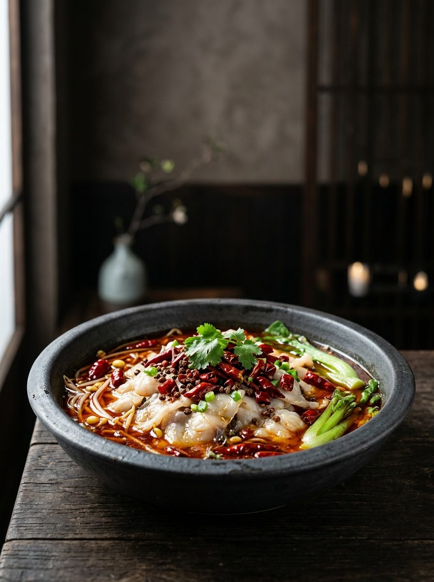 Original ClouChef poster: Spicy Boiled Fish